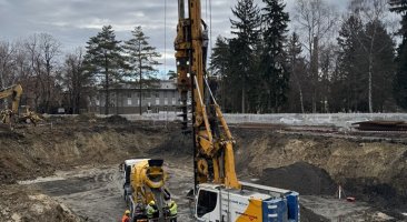 Novostavba pavilonu akutního psychiatrického oddělení